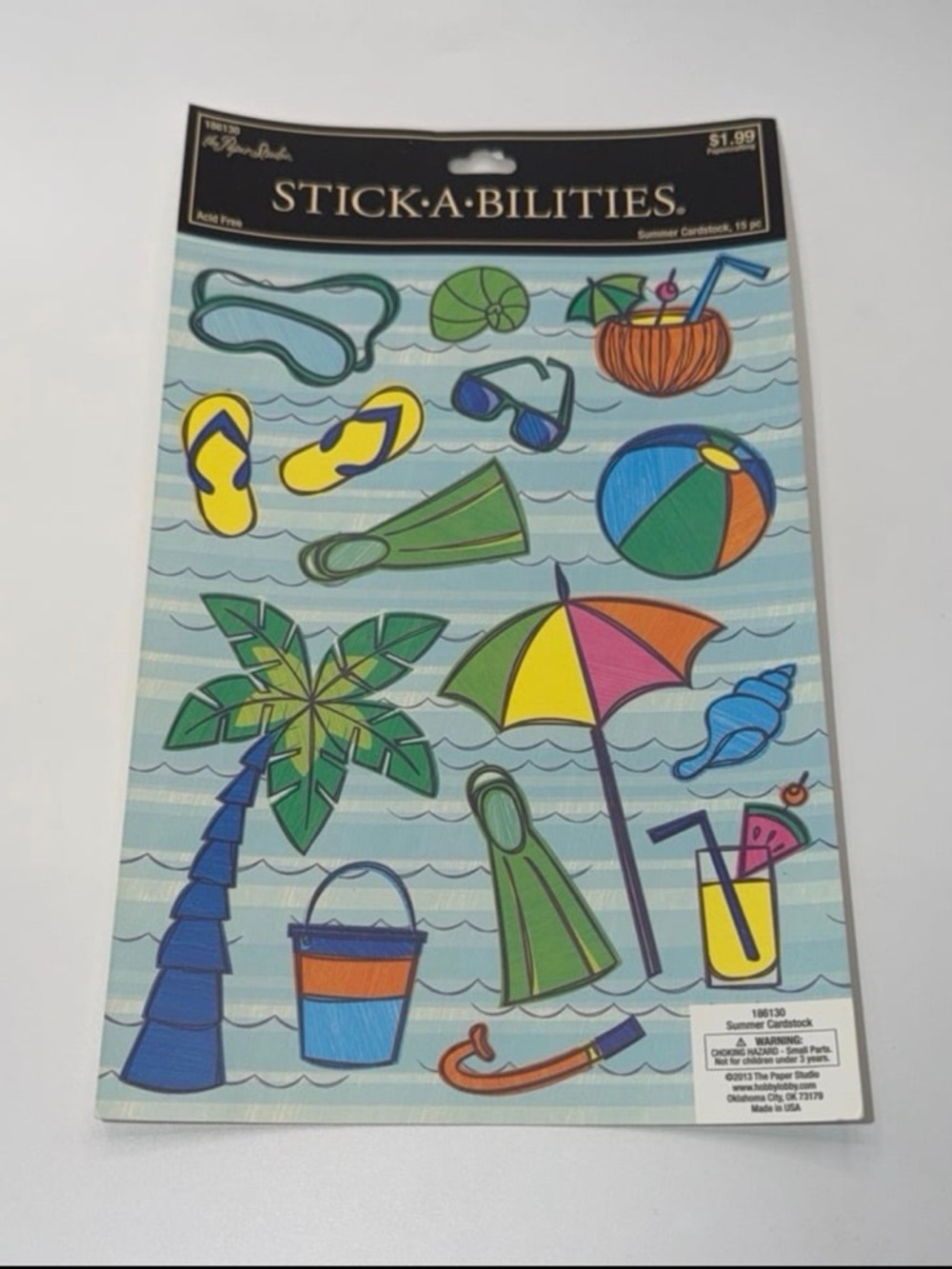 Fun In The Sun Sticker Pack - Picture 4 of 4